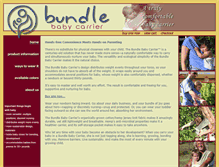 Tablet Screenshot of bundlebabyproducts.com